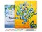 Figured'Art Paint by Numbers for Adults with Frame Van Gogh Irises 16"x20" - Craft Art Painting DIY Kit Canvas Already Stretched on a Wooden Frame